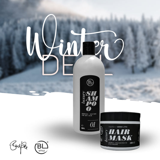 Winter Care Duo – Tiefenpflege für Glanz & Stärke / 500 ml Shampoo &  200 ml Maske