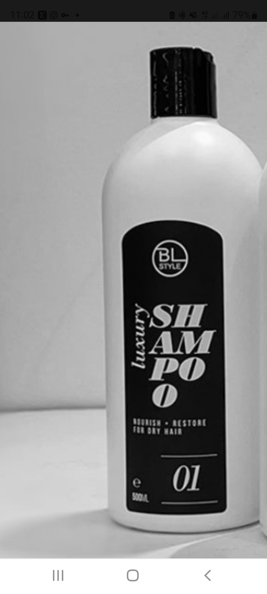 #01 Luxury Shampoo 500 ml
