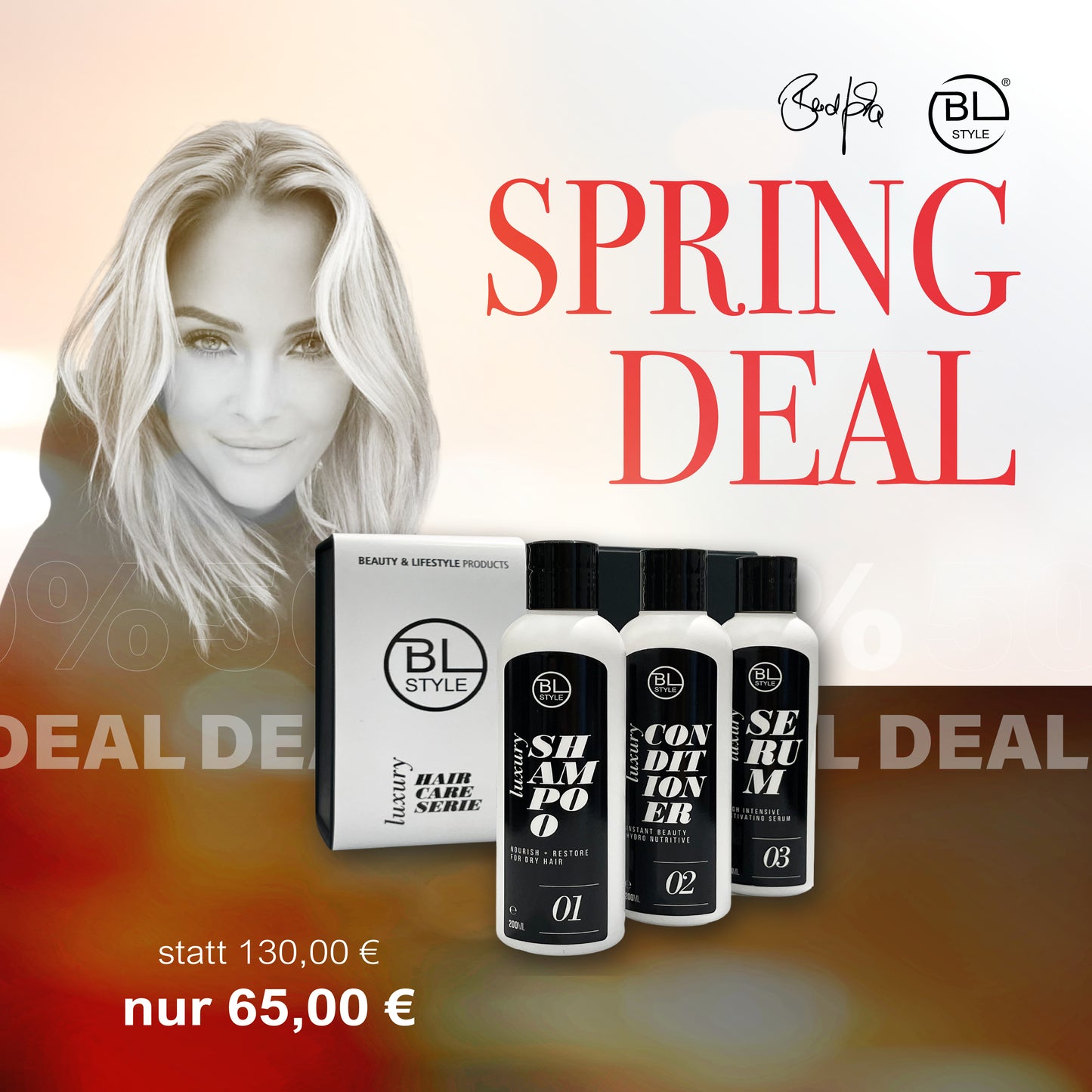 SPRING DEAL 200ml - Haircare Set inkl. Luxury serum for FREE !